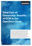 Total Cost of Ownership: Benefits of ECM in the OpenText Cloud