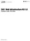 SAS Web Infrastructure Kit 1.0. Developer s Guide, Fifth Edition