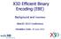 X3D Efficient Binary Encoding (EBE)