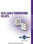 seal leak & temperature relays