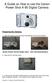 A Guide on How to use the Canon Power Shot A 95 Digital Camera
