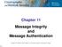 Chapter 11 Message Integrity and Message Authentication