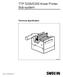 TTP 5200/5250 Kiosk Printer Sub-system