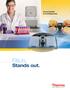 Fits in. Stands out. Thermo Scientific SL 8 Centrifuge Series