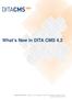 What's New in DITA CMS 4.2