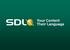 S1000D Content Workflow. S1000D Webinar Series, Session 2 SDL Structured Content Technologies Division