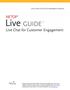 LIVE GUIDE STATISTICS REFERENCE MANUAL