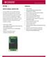 EPTDM Features SATA III 6Gb/s msata SSD