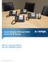 Aastra Models 6700i and 9000i Series SIP IP Phones. SIP Service Pack 2 Hot Fix 2 Release Notes