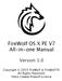 FireWolf OS X PE V7 All-in-one Manual