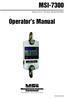 MSI Operator s Manual. Dyna-Link 2 Tension Dynamometer Rev B