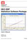 HEC-SSP Statistical Software Package