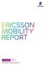Ericsson Mobility Report