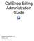 CallShop Billing Administration Guide
