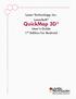QuickMap 3D User s Guide 1 ST Edition for Android