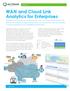 WAN and Cloud Link Analytics for Enterprises