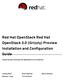 Red Hat OpenStack Red Hat OpenStack 3.0 (Grizzly) Preview Installation and Configuration Guide