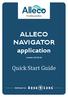 ALLECO NAVIGATOR application