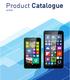 Product Catalogue Q3 2015