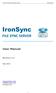 IronSync File Synchronization Server. IronSync FILE SYNC SERVER. User Manual. Version 2.6. May Flexense Ltd.