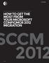 WHITE PAPER HOW TO GET THE MOST FROM YOUR MICROSOFT CONFIGMGR 2012 MIGRATION CCM E.COM