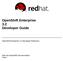 OpenShift Enterprise 3.2 Developer Guide
