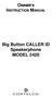 OWNER S INSTRUCTION MANUAL. Big Button CALLER ID Speakerphone MODEL 2420