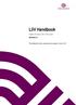 LiiV Handbook. Version 2.1. Supplier information in the VARA register. This handbook describes pharmaceutical companies work in LiiV