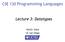 CSE 130 Programming Languages. Lecture 3: Datatypes. Ranjit Jhala UC San Diego
