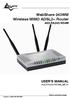 WebShare 243WM Wireless MIMO ADSL2+ Router A02-RA243-W54M