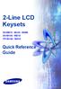 2-Line LCD Keysets DS-5007S / 5014S / 5038S DS-5014D / 5021D ITP-5014D / 5021D. Quick Reference Guide