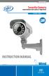 INSTRUCTION MANUAL. Security Camera. Indoor/Outdoor Color Camera w/ Night Vision. Version 1.0. now you can see. Model# VU500-C