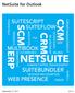 NetSuite for Outlook