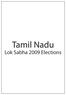 Tamil Nadu. Lok Sabha 2009 Elections