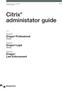 Citrix administator guide