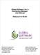 Global Software, Inc.'s Distribution Manager User Manual. Release V12 R5 M1