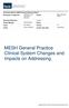 MESH General Practice Clinical System Changes and Impacts on Addressing