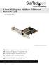 1 Port PCI Express 10GBase-T Ethernet Network Card