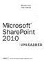 Microsoft* SharePoint 2010