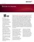 Brocade X6 Directors. Network Innovation for the Virtualized, All-Flash Data Center DATA SHEET