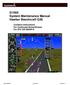 G1000 System Maintenance Manual Hawker Beechcraft G36 Contains Instructions For Continued Airworthiness For STC SA1595WI-D