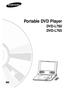ENG. Portable DVD Player DVD-L760 DVD-L765