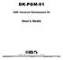 DK-PGM-01. User's Guide. IQRF Universal Development kit MICRORISC s.r.o.  MNDKPGM01_ Page 1