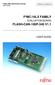 Fujitsu Microelectronics Europe User Guide FMEMCU-UG F²MC-16LX FAMILY EVALUATION BOARD FLASH-CAN-100P-340 V1.