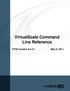 VirtualScale Command Line Reference
