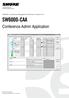 SW6000-CAA. Conference Admin Application. SW6000 Conference Management Software, Version 6.4.1