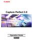 Capture Perfect 3.0. Operation Guide ENGLISH
