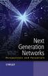 Next Generation Networks Perspectives and Potentials. Dr Jingming Li Salina LiSalina Consulting, Switzerland Pascal Salina Swisscom SA, Switzerland