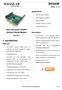 SH1030 Rev Introduction. Ultra low power DASH7 Arduino Shield Modem. Applications. Description. 868 MHz. Features