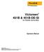 Victoreen 451B & 451B-DE-SI Ion Chamber Survey Meter Operators Manual